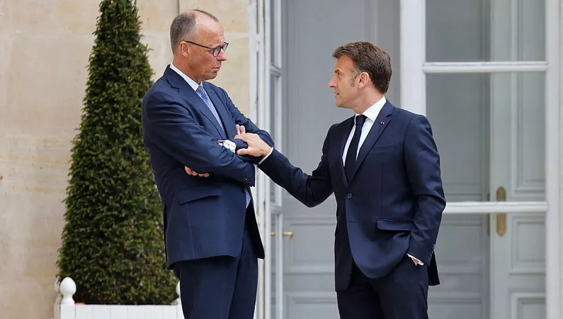 Trump, Merz e Macron insieme