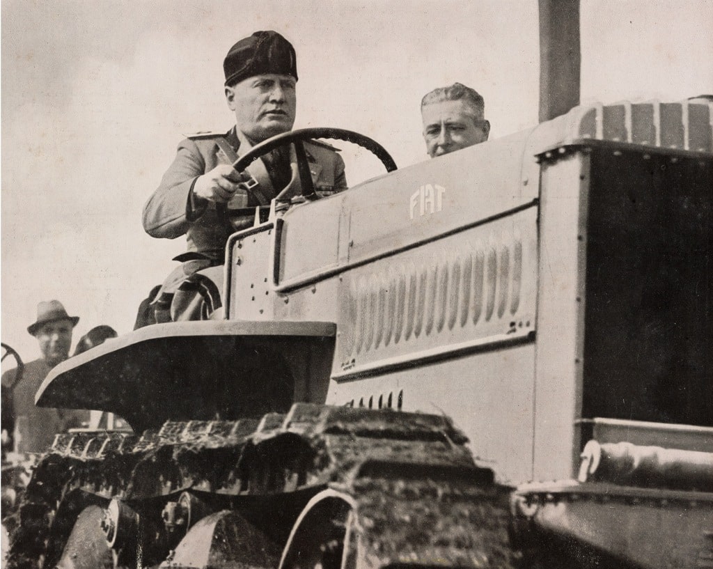 fascista mussolini bonifiche
