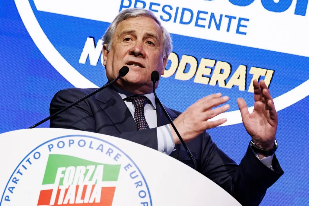 forza italia antonio tajani