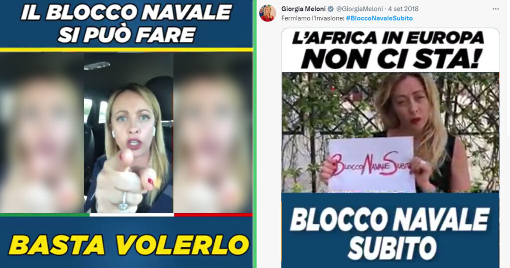 Vannacci - Meloni e blocco Navale