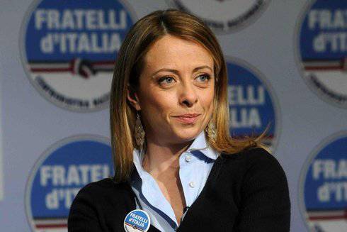 Fratelli d'Italia Giorgia Meloni